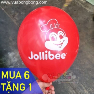 Bong bóng in logo JOLLIBEE